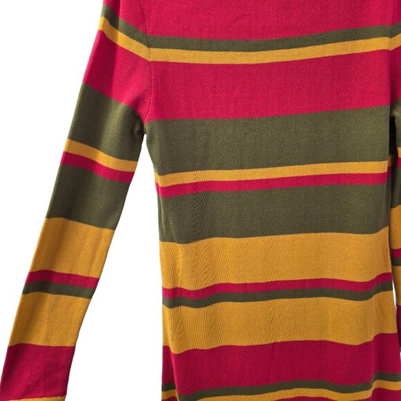 Frances Valentine Phoebe Striped Sweater Dress Size Small - Picture 6 of 7